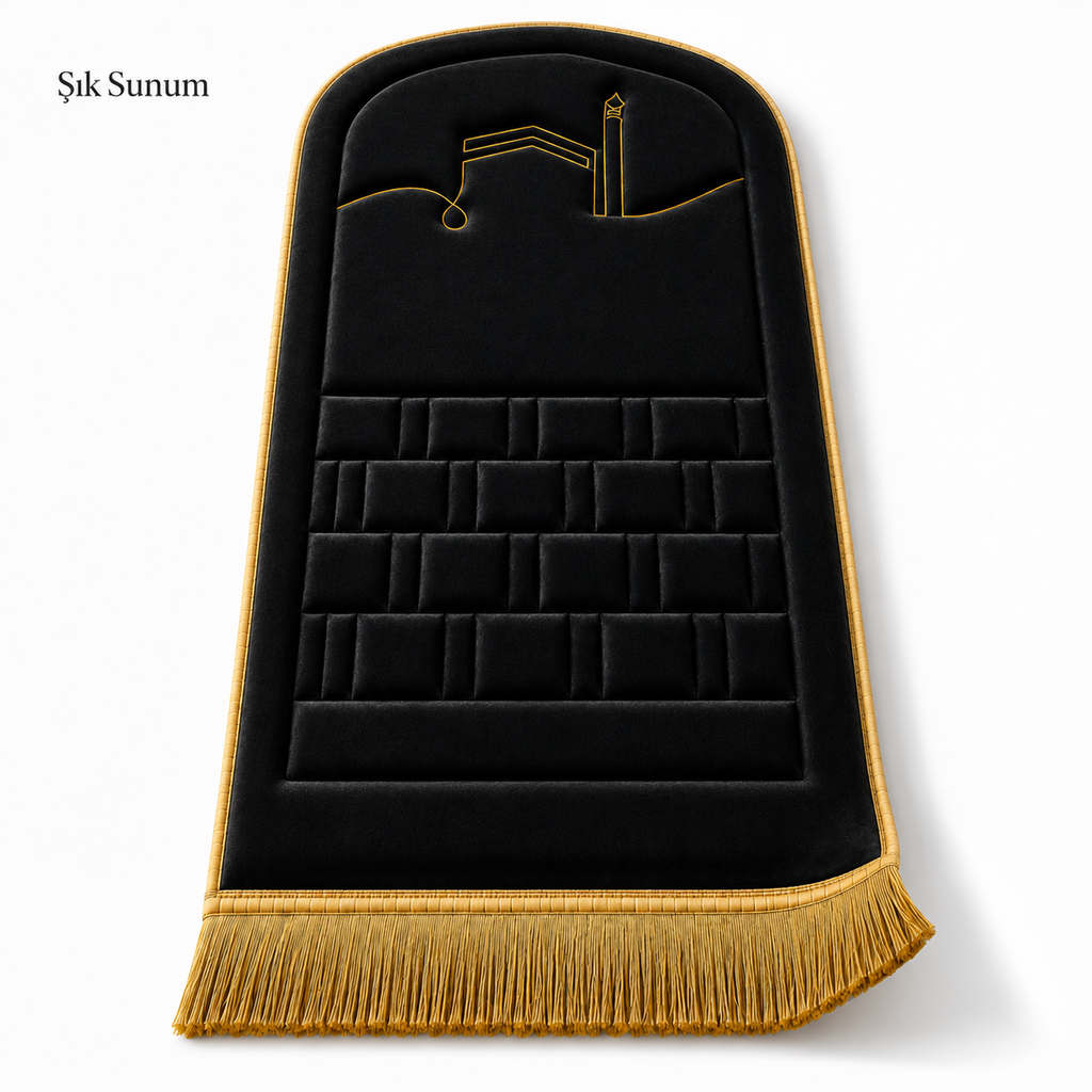Sajdah Ergonomic Prayer Mat - Black