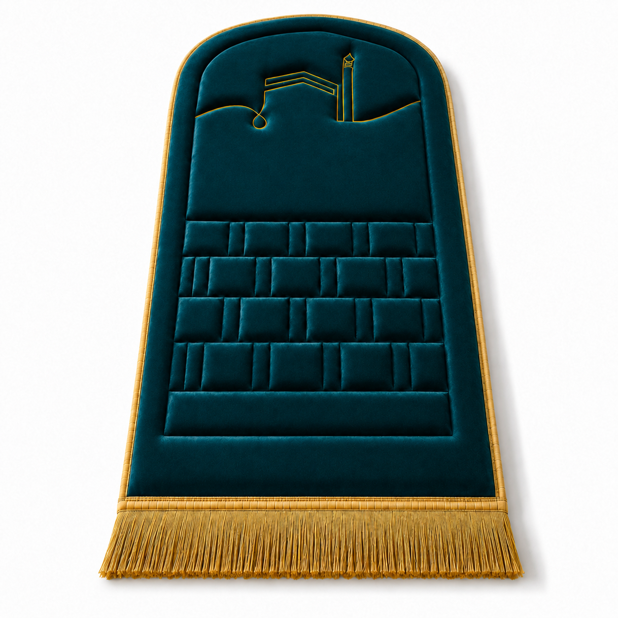 Sajdah Ergonomic Prayer Mat - Blue
